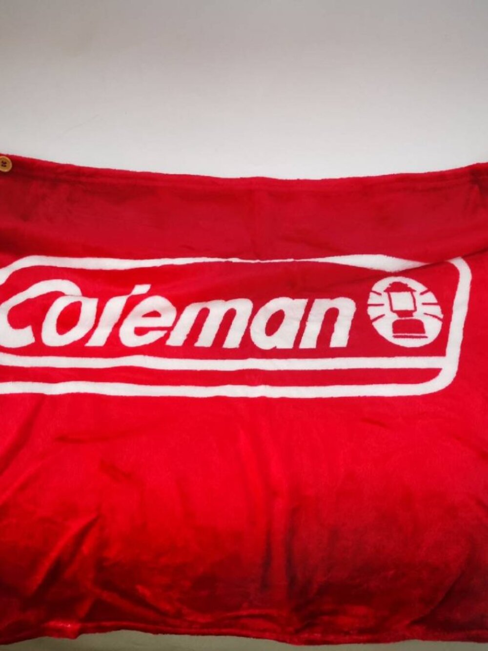 Coleman Red Blanket Outdoor Camping Shawl Warm Throw Blanket Scarf